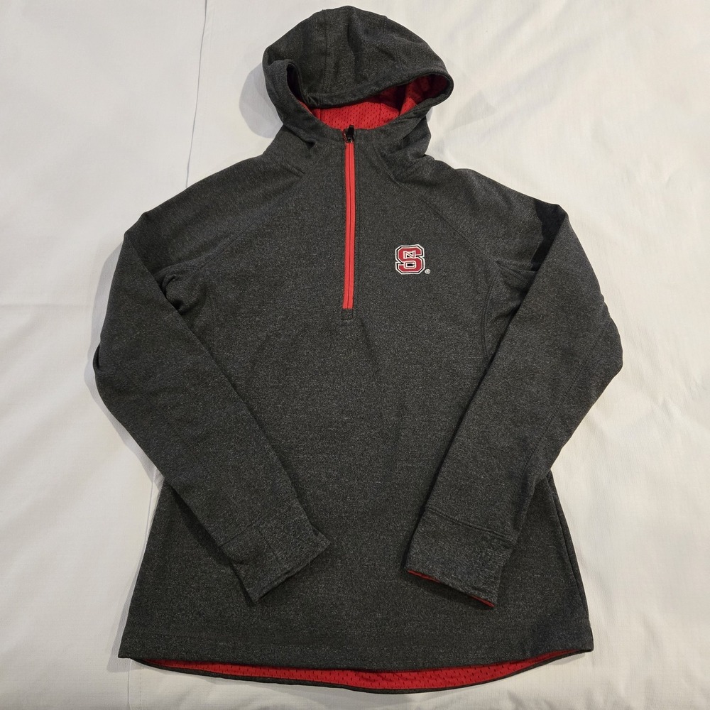 Colosseum NC STATE University Athletic Fan Running Shirt 1/2 Zip Women's Medium